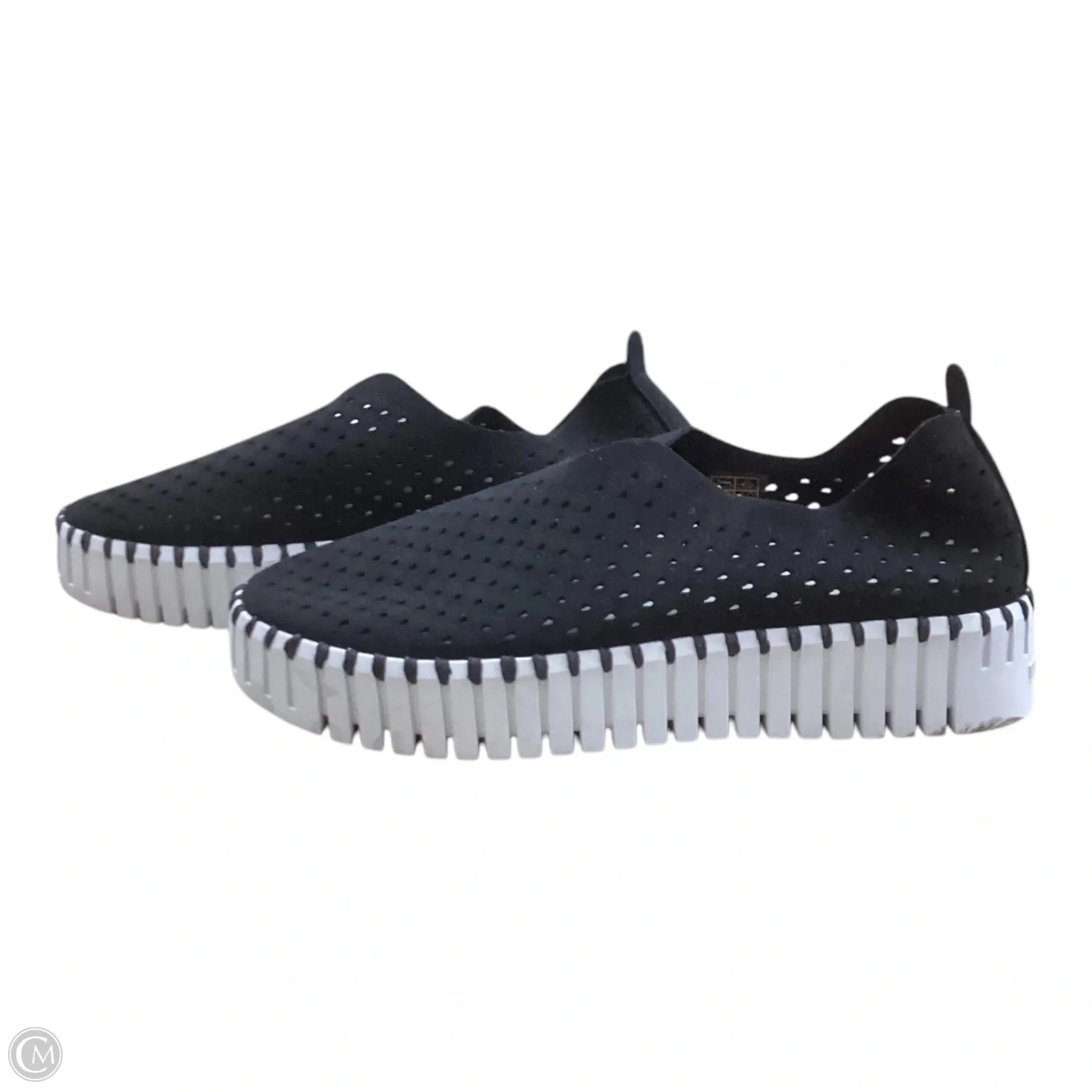 Shoes Flats By Clothes Mentor In Black, Size: 6.5