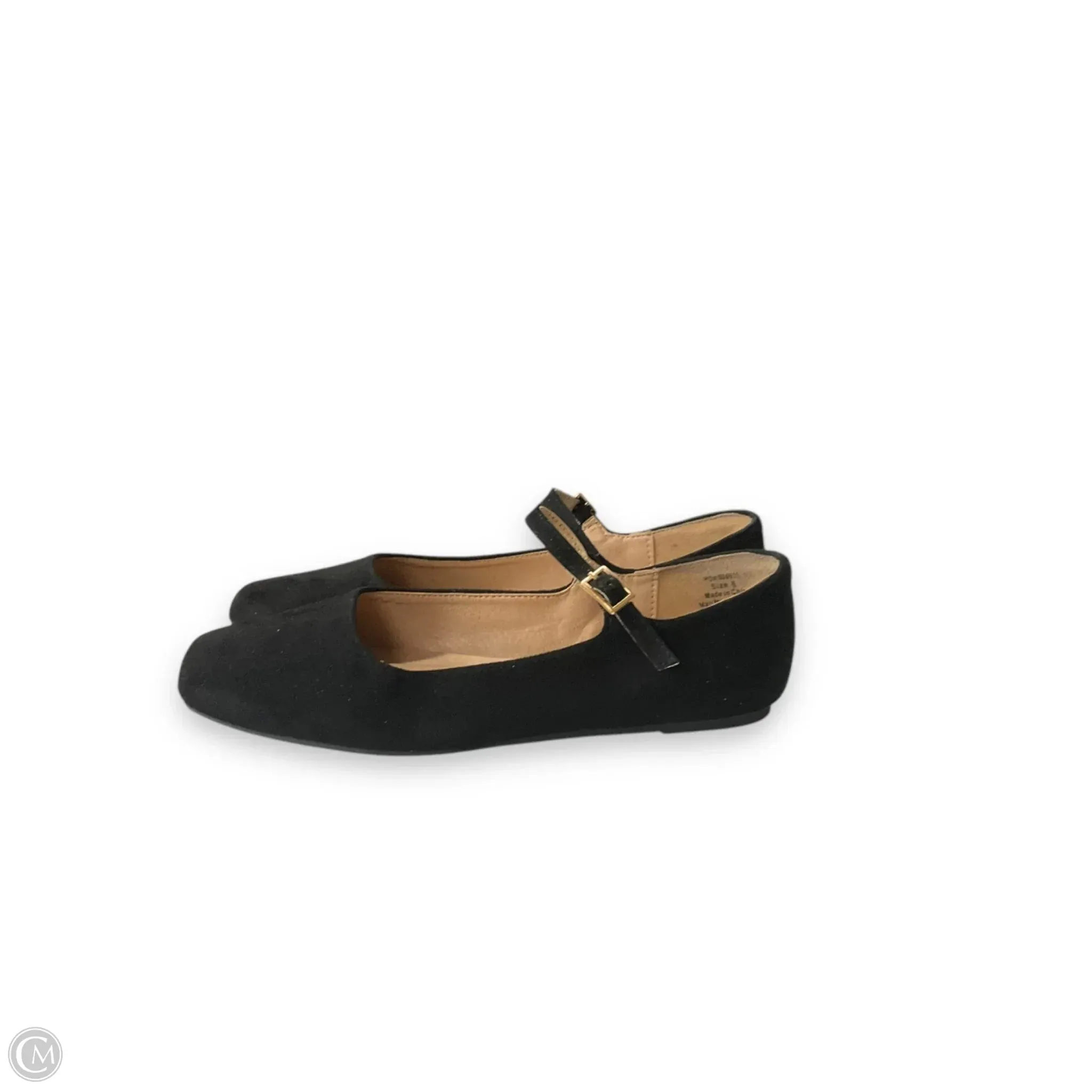 Shoes Flats By Journee In Black, Size: 6