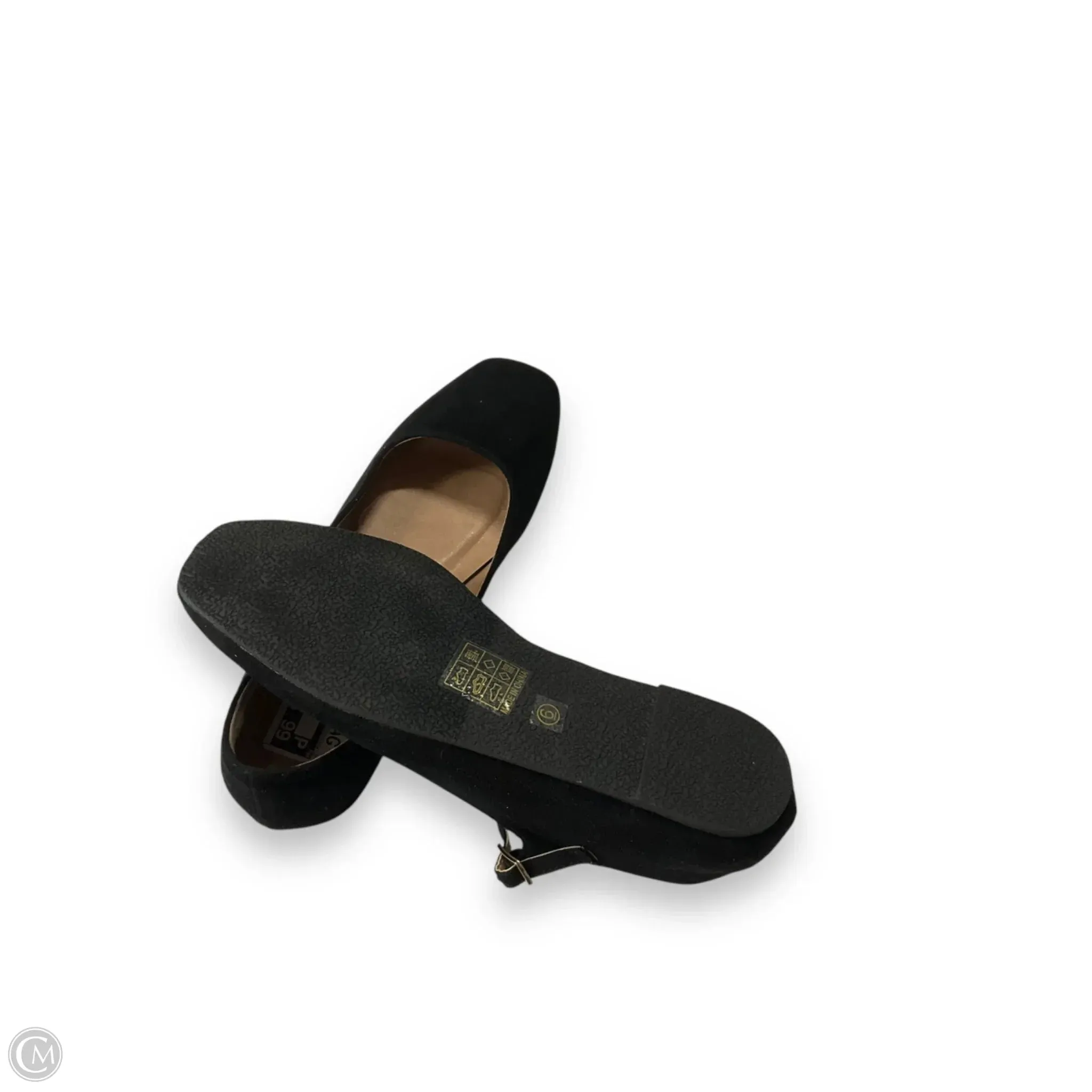 Shoes Flats By Journee In Black, Size: 6
