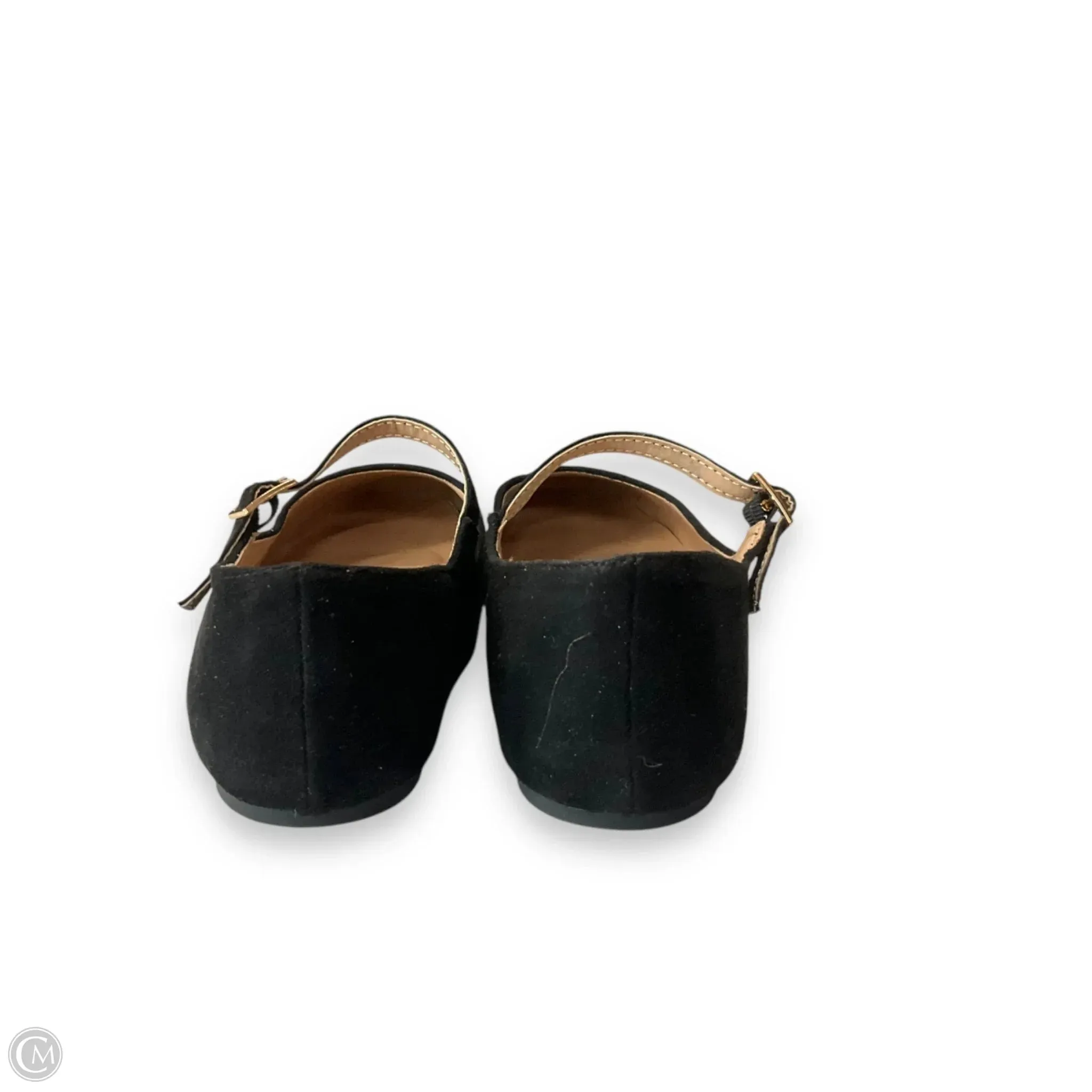 Shoes Flats By Journee In Black, Size: 6