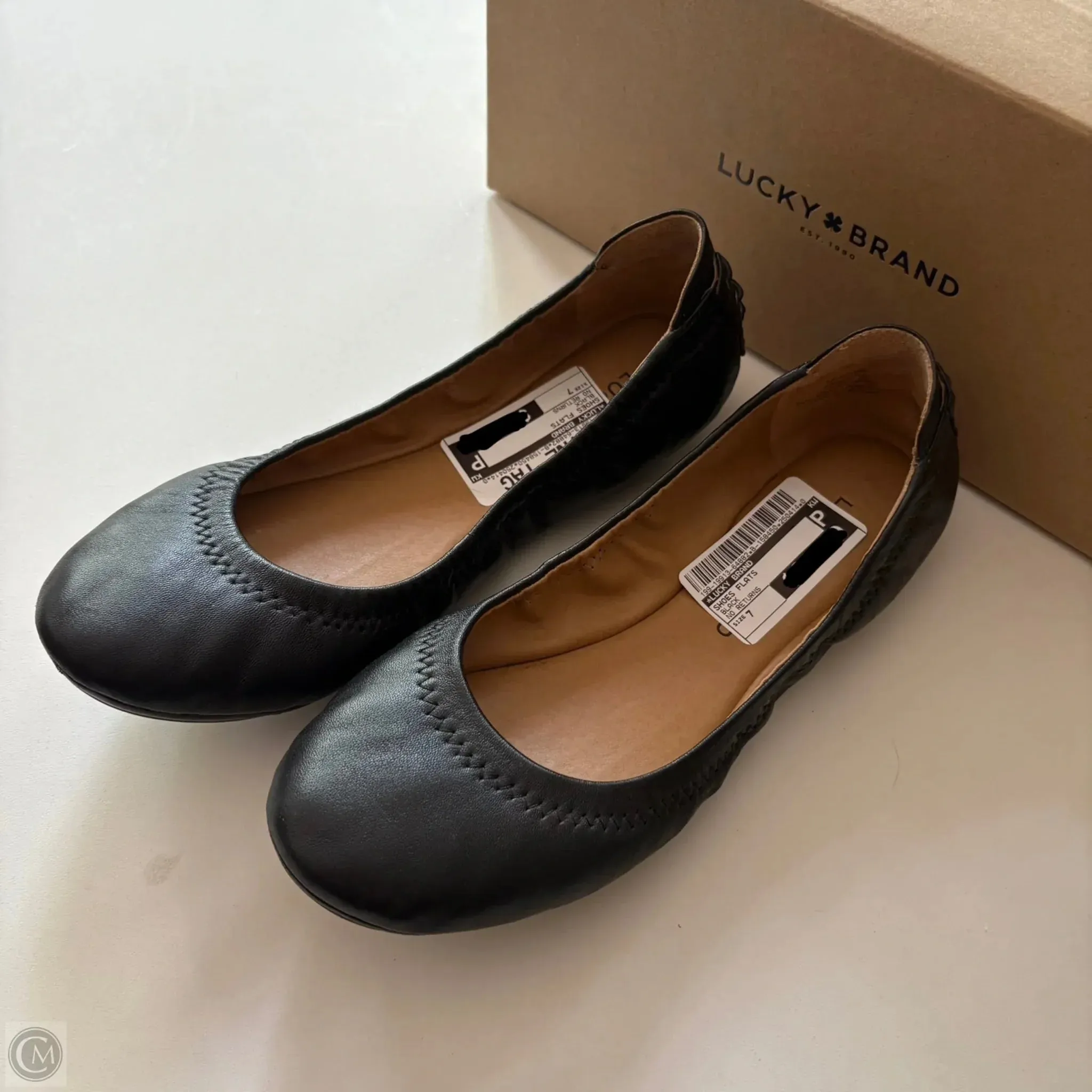 Shoes Flats By Lucky Brand In Black, Size: 7