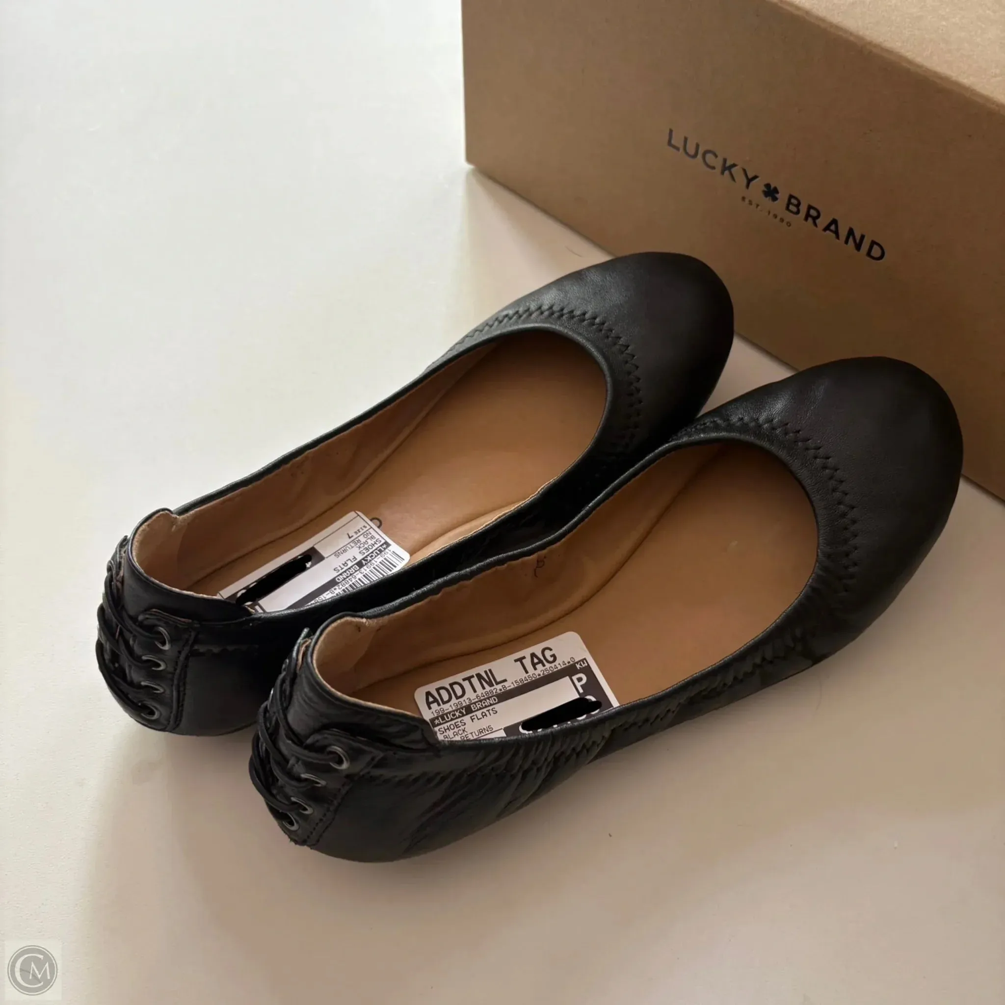 Shoes Flats By Lucky Brand In Black, Size: 7