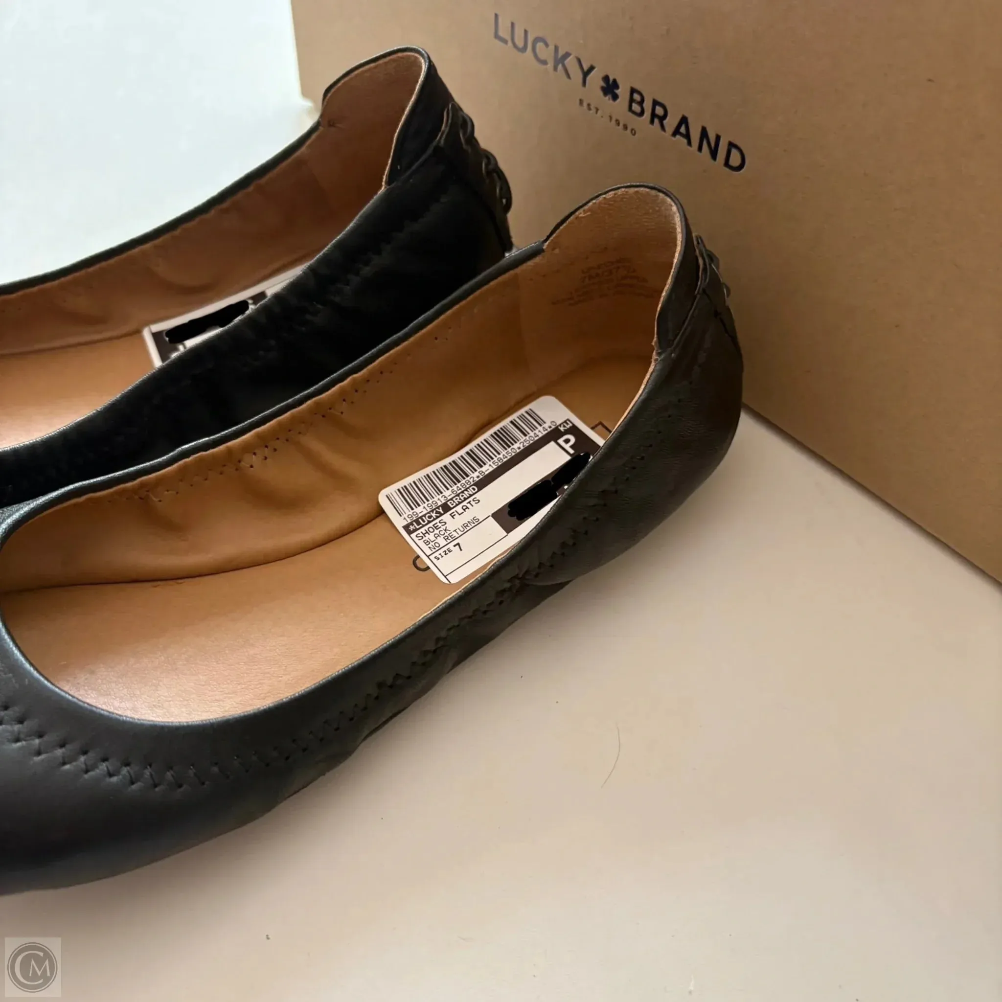 Shoes Flats By Lucky Brand In Black, Size: 7