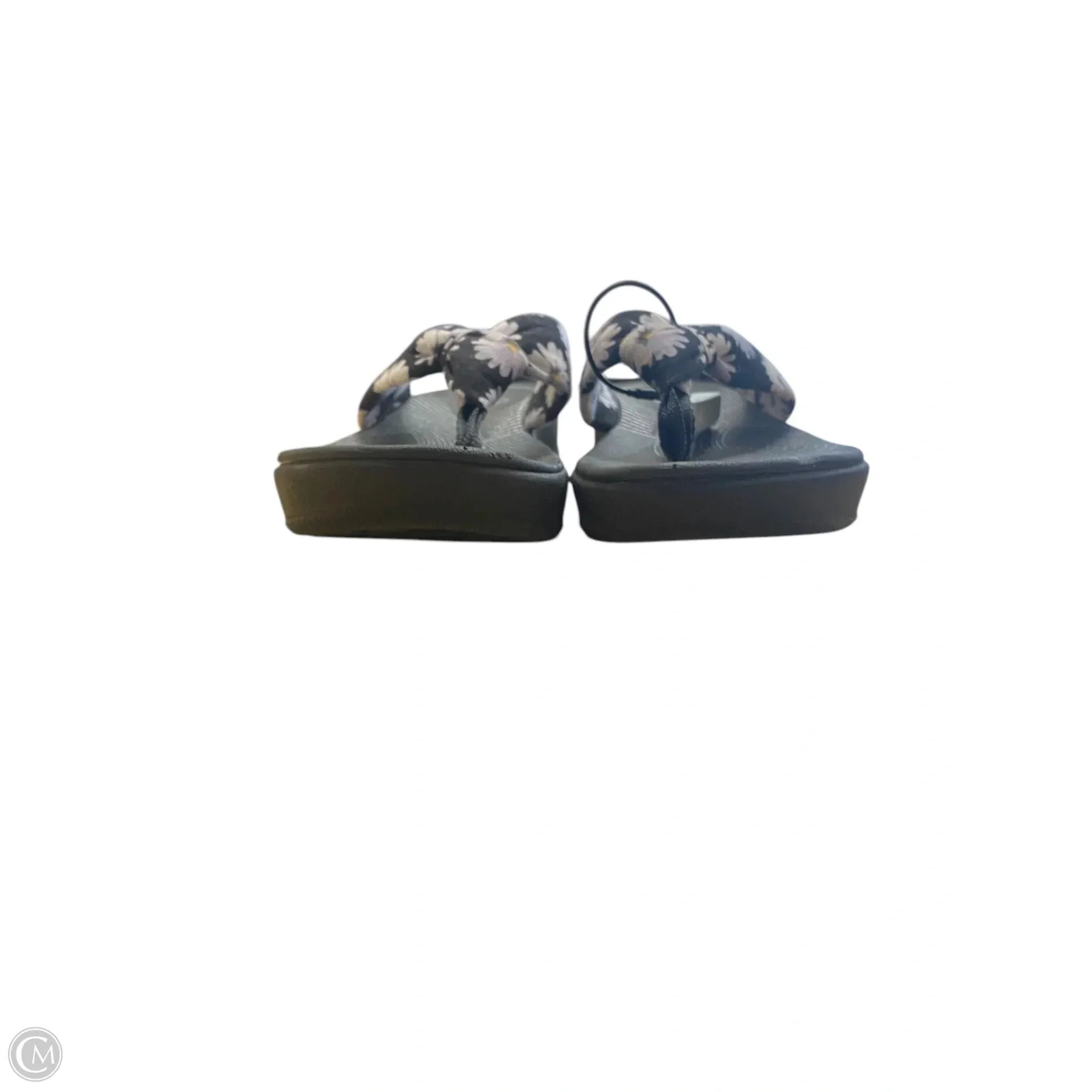 Shoes Heels Wedge By Clarks In Black, Size: 8