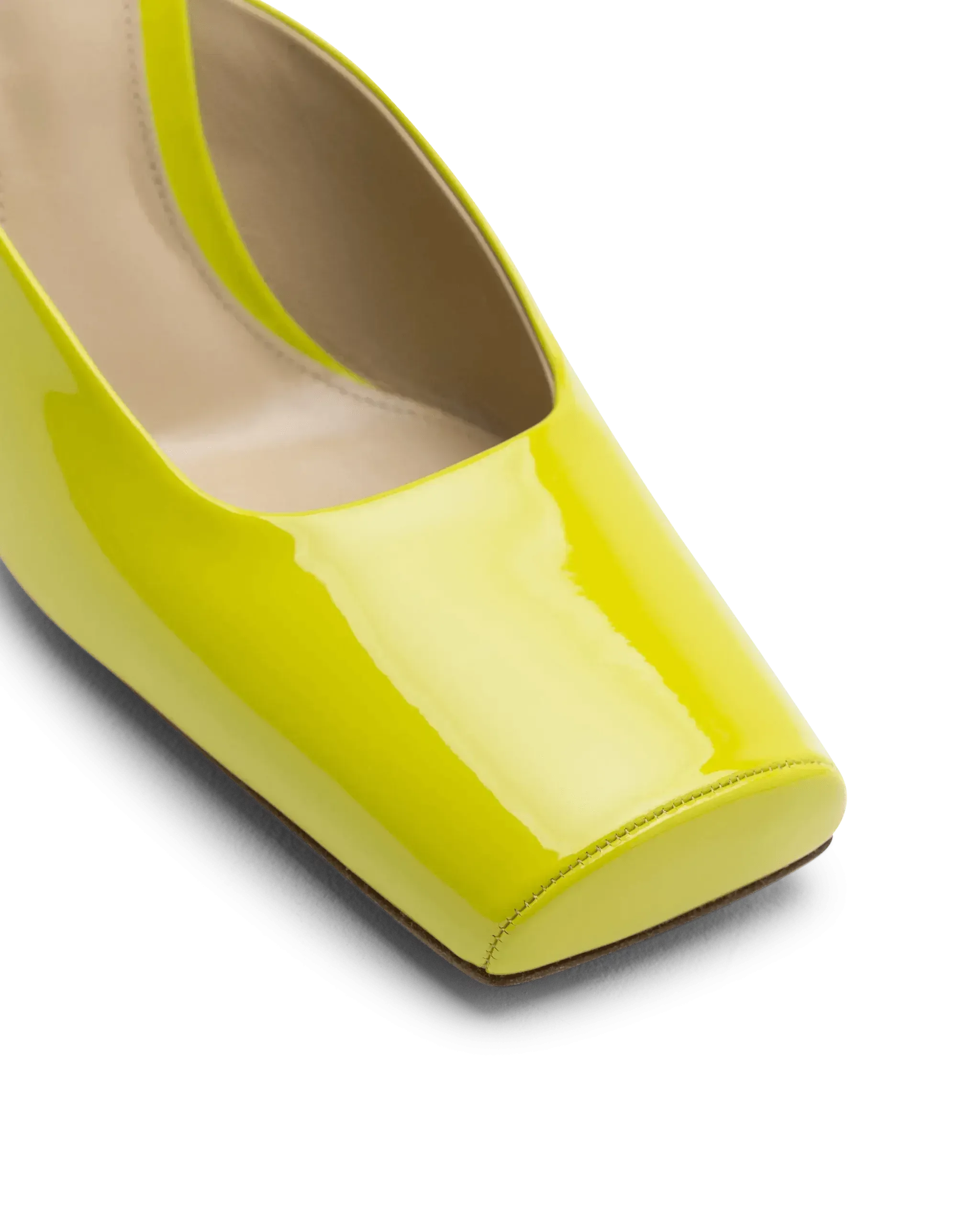 Supergloss Leather Pumps