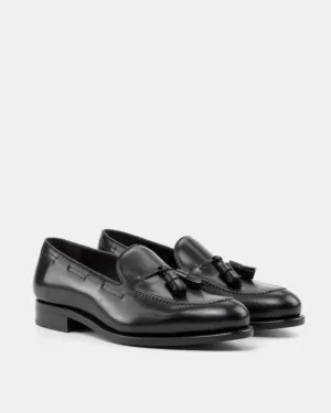 Thomas Black Tassel Loafer