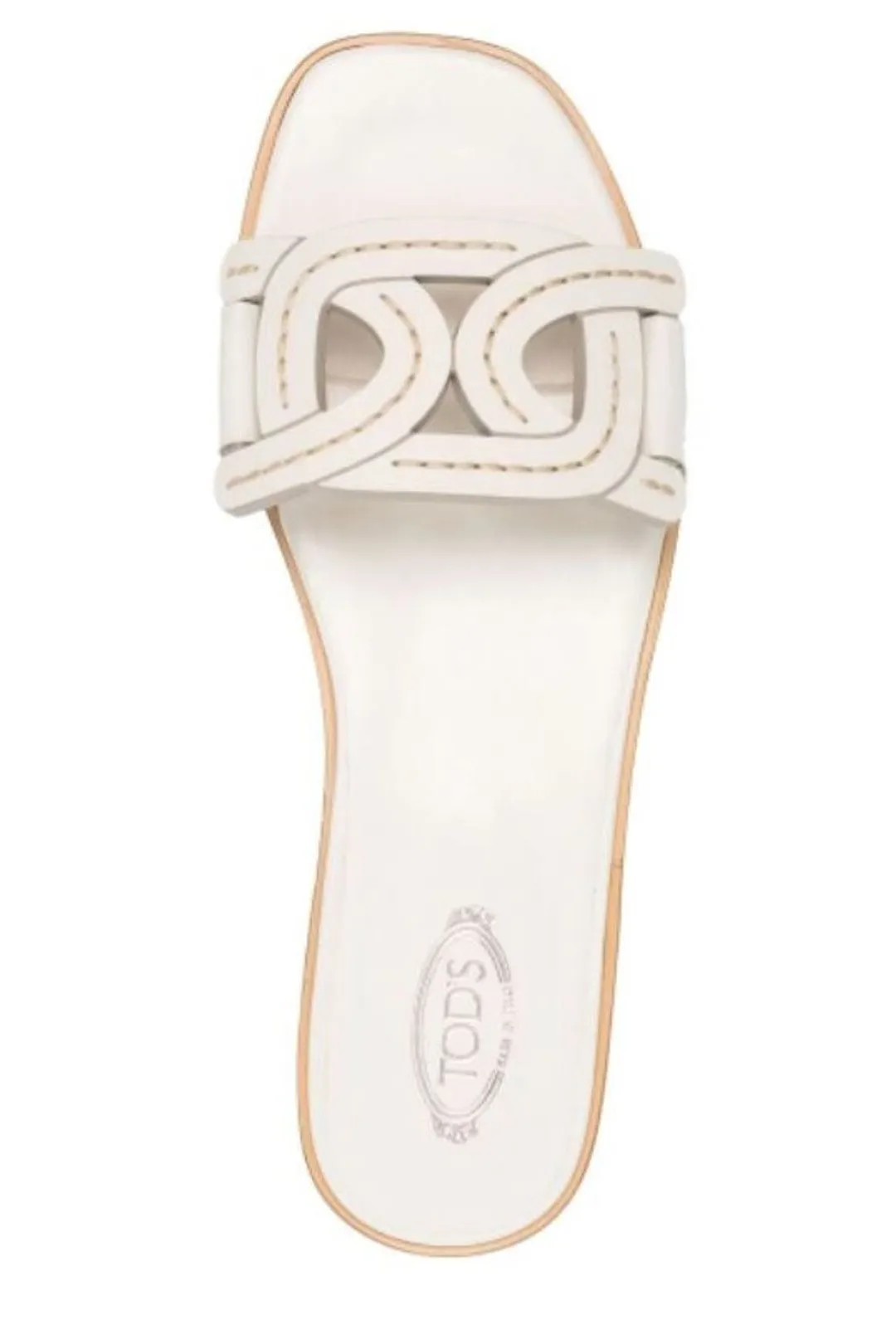 Tod's Open Toe Slide-On Sandals