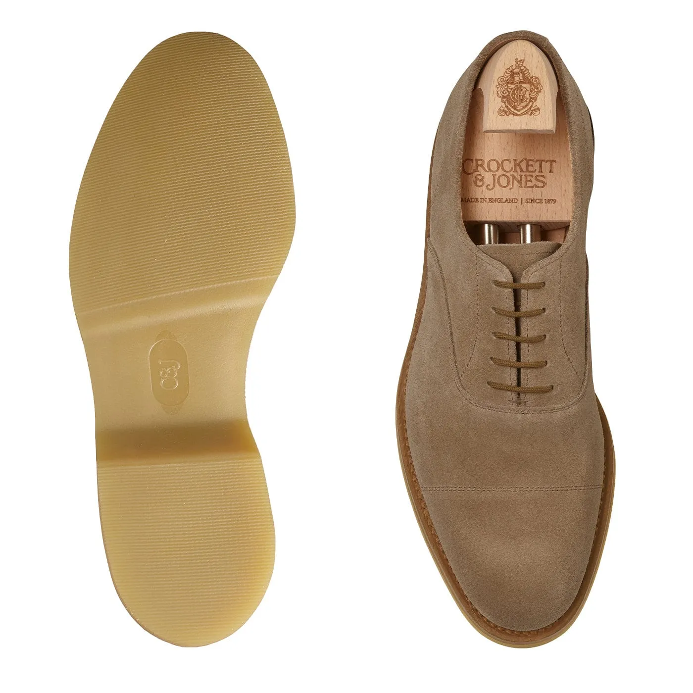 Tresco Khaki Suede