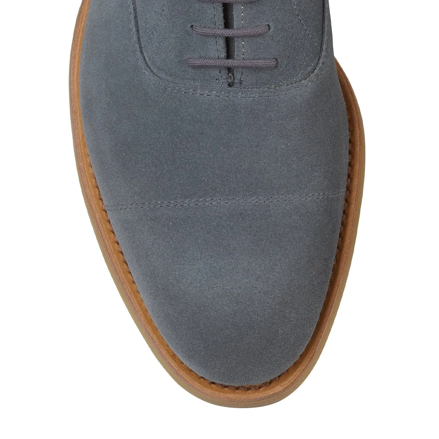 Tresco Pastel Blue Suede