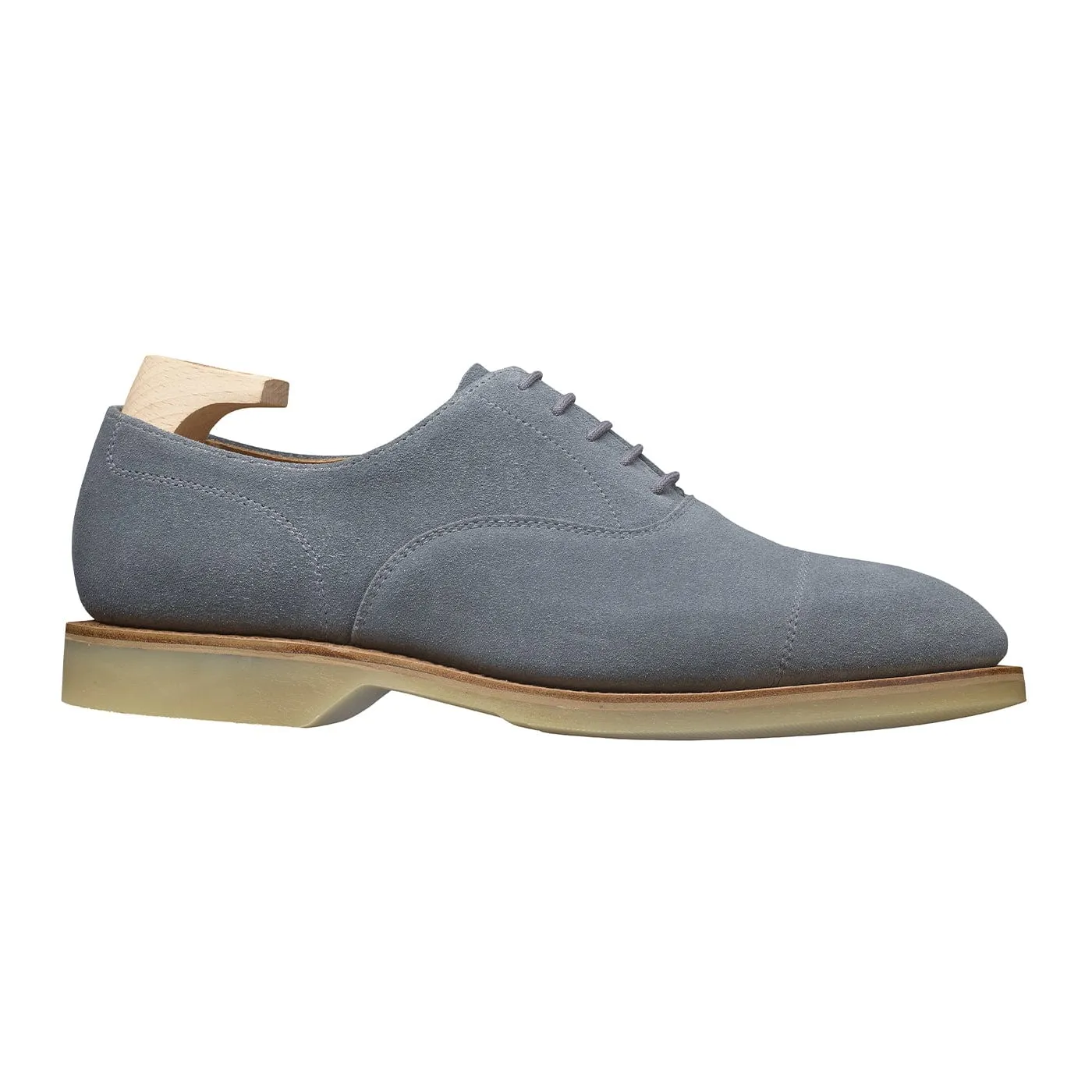 Tresco Pastel Blue Suede